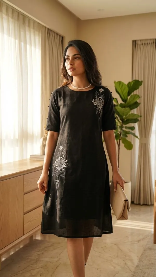 Signature_Noir_Embroidered_Dress