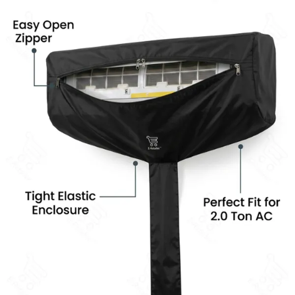 190-T_Black_Silver_Coated_A.C_Service_Jacket_(Budget_Friendly)