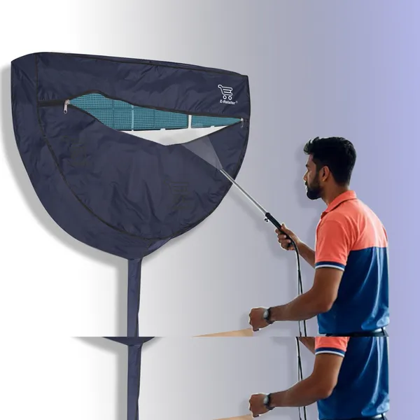 E-Retailer�_55_Inch_AC_Service_Jacket/A.C_WashBag_Cover__(2_Ton_)_(Blue)