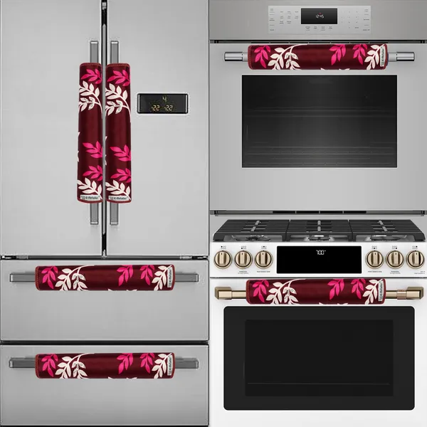 Appliances_Cover_Combo_Set_of_(1_Pc._Fridge_Top_Cover_+_1_Pc._Fridge_Handle_Cover)