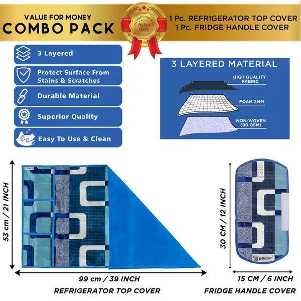 Appliances_Cover_Combo_Set_of_(1_Pc._Fridge_Top_Cover_+_1_Pc._Fridge_Handle_Cover)