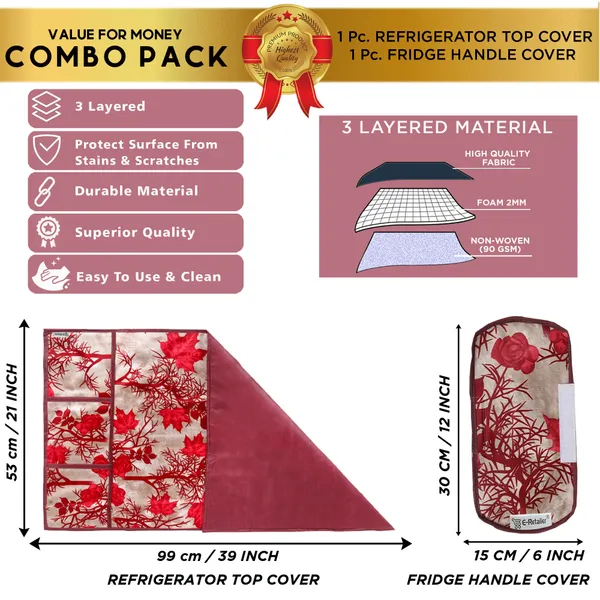 Appliances_Cover_Combo_Set_of_(1_Pc._Fridge_Top_Cover_+_1_Pc._Fridge_Handle_Cover)