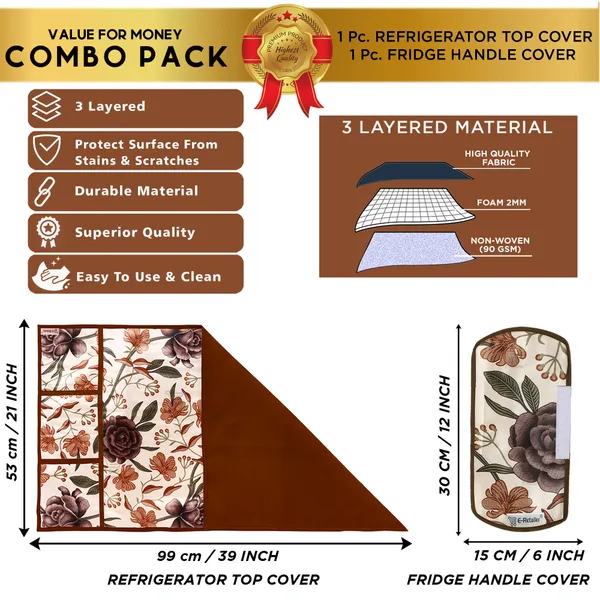 Appliances_Cover_Combo_Set_of_(1_Pc._Fridge_Top_Cover_+_1_Pc._Fridge_Handle_Cover)
