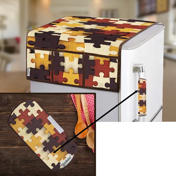 Appliances_Cover_Combo_Set_of_(1_Pc._Fridge_Top_Cover_+_1_Pc._Fridge_Handle_Cover)