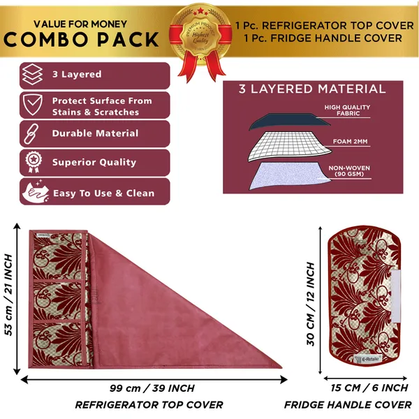 Appliances_Cover_Combo_Set_of_(1_Pc._Fridge_Top_Cover_+_1_Pc._Fridge_Handle_Cover)