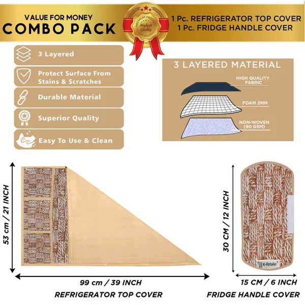 Appliances_Cover_Combo_Set_of_(1_Pc._Fridge_Top_Cover_+_1_Pc._Fridge_Handle_Cover)