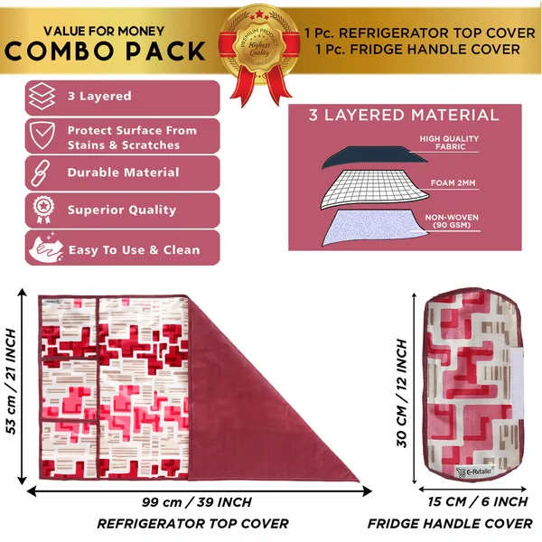 Appliances_Cover_Combo_Set_of_(1_Pc._Fridge_Top_Cover_+_1_Pc._Fridge_Handle_Cover)