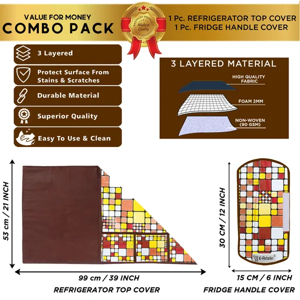 Appliances_Cover_Combo_Set_of_(1_Pc._Fridge_Top_Cover_+_1_Pc._Fridge_Handle_Cover)