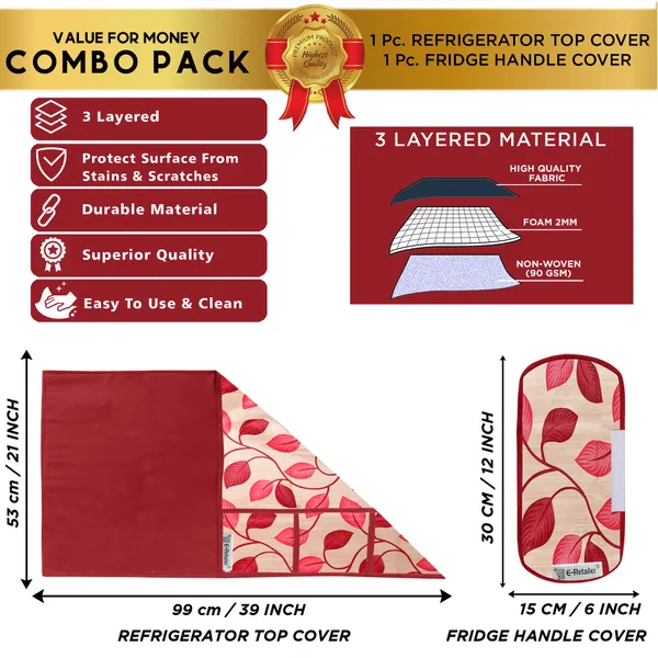 Appliances_Cover_Combo_Set_of_(1_Pc._Fridge_Top_Cover_+_1_Pc._Fridge_Handle_Cover)