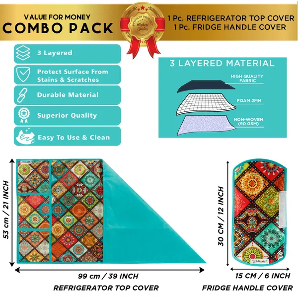 Appliances_Cover_Combo_Set_of_(1_Pc._Fridge_Top_Cover_+_1_Pc._Fridge_Handle_Cover)