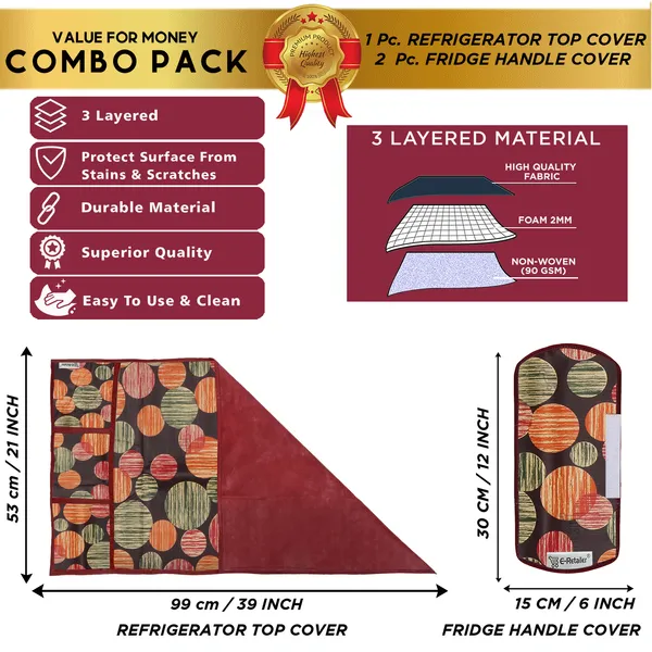 6_Pcs_Of_Cover_Multipurpose_Mats/Fridge_Mats/Refrigerator_Drawer_Mats_(Material-PP,_Color-Red,_Size-17.5X11.5_Inches)