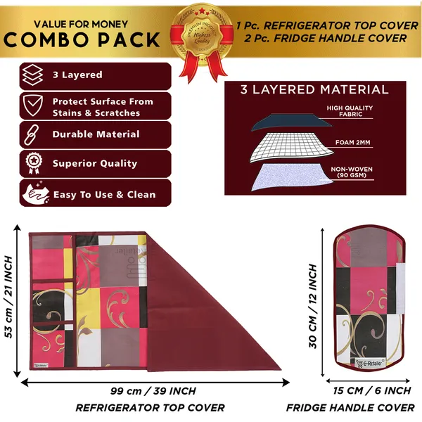 Appliances_Cover_Combo_Set_of_(1_Pc._Fridge_Top_Cover_+_2_Pcs._Fridge_Handle_Cover)