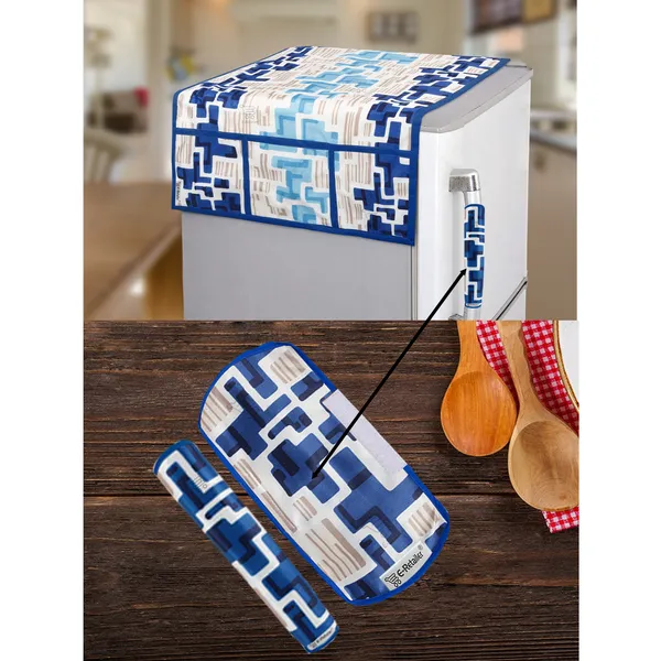 Appliances_Cover_Combo_Set_of_(1_Pc._Fridge_Top_Cover_+_2_Pcs._Fridge_Handle_Cover)