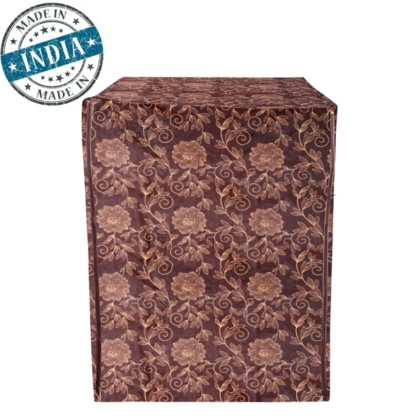 Front_Load_Washing_Machine_Cover_Suitable_For_All_Major_Brands_Upto_8KG_(Material-_PVC,_Color-Brown,_Size-23x23x35_Inches)