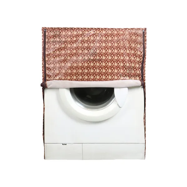 Front_Load_Washing_Machine_Cover_Suitable_For_All_Major_Brands_Upto_8KG_(Material-_PVC,_Color-Brown,_Size-23x23x35_Inches)
