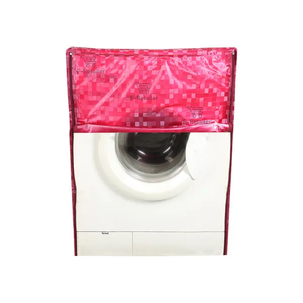 Front_Load_Washing_Machine_Cover_Suitable_For_All_Major_Brands_Upto_8KG_(Material-_PVC,_Color-Red,_Size-23x23x35_Inches)
