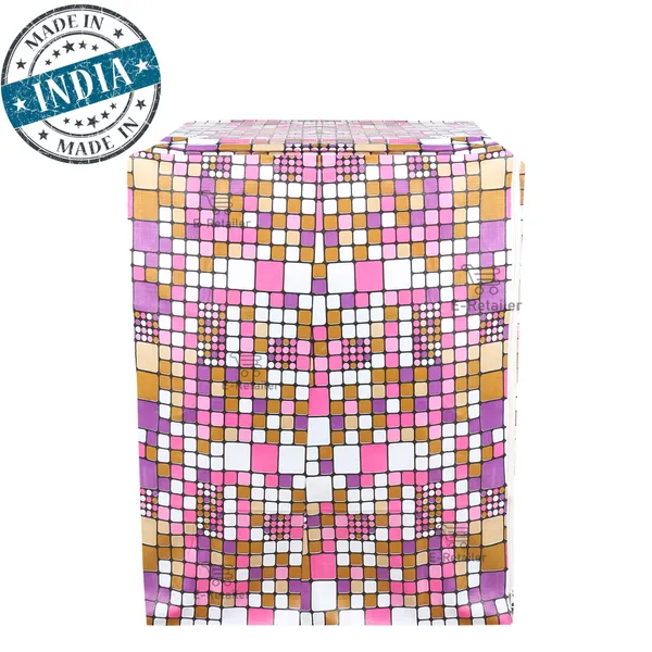 6_Pcs_Of_Cover_Appliance_Cover_Combo_Set_of_(1_Pc._Fridge_Top_Cover_+_2_Pcs._Fridge_Handle_Cover_+_6_Pcs._Fridge_Mat)