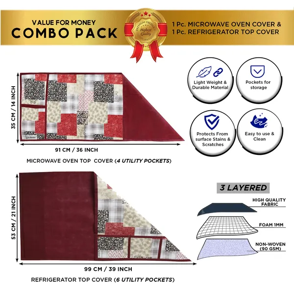 Appliances_Cover_Combo_Set_of_(1_Pc._Fridge_Top_Cover_+_1_Pc._Microwave_Oven_Top_Cover)