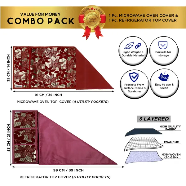 Appliances_Cover_Combo_Set_of_(1_Pc._Fridge_Top_Cover_+_1_Pc._Microwave_Oven_Top_Cover)