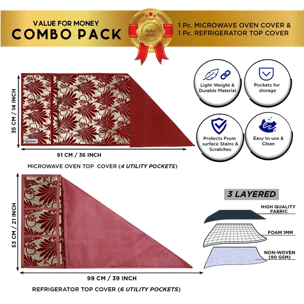 Appliances_Cover_Combo_Set_of_(1_Pc._Fridge_Top_Cover_+_1_Pc._Microwave_Oven_Top_Cover)
