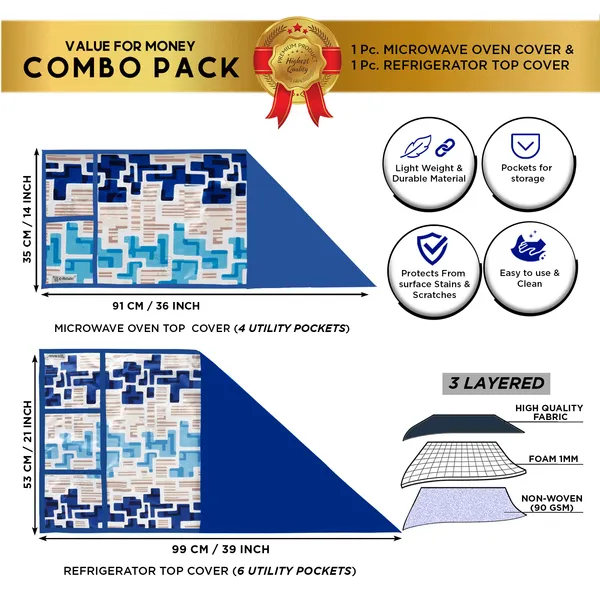 Appliances_Cover_Combo_Set_of_(1_Pc._Fridge_Top_Cover_+_1_Pc._Microwave_Oven_Top_Cover)