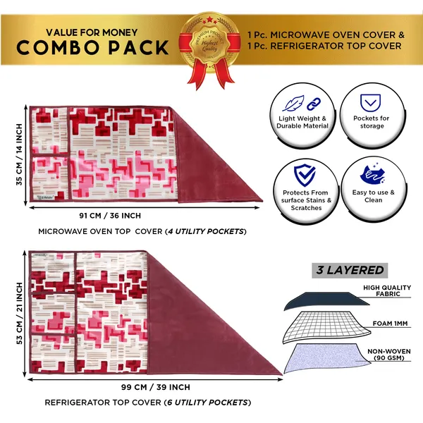 Appliances_Cover_Combo_Set_of_(1_Pc._Fridge_Top_Cover_+_1_Pc._Microwave_Oven_Top_Cover)