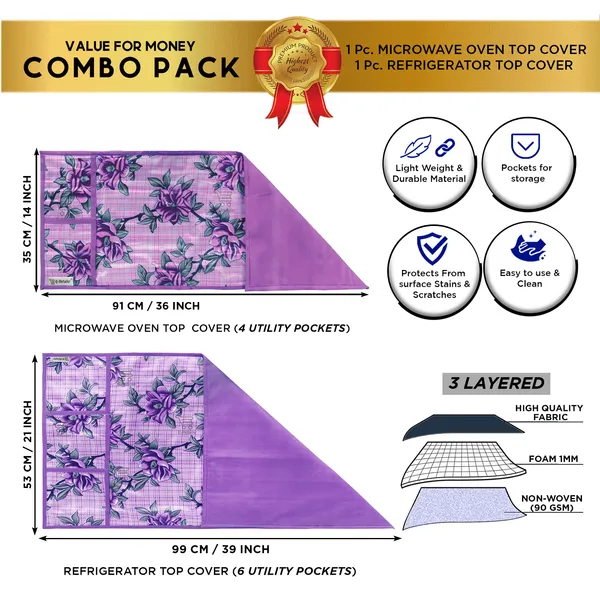 Appliances_Cover_Combo_Set_of_(1_Pc._Fridge_Top_Cover_+_1_Pc._Microwave_Oven_Top_Cover)