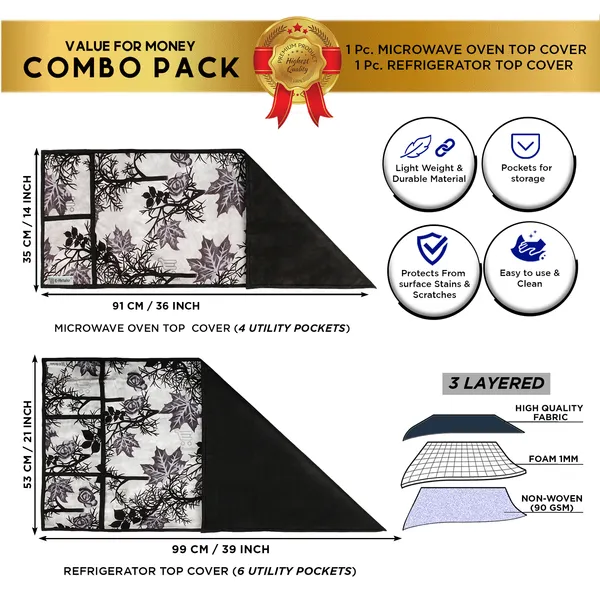 Appliances_Cover_Combo_Set_of_(1_Pc._Fridge_Top_Cover_+_1_Pc._Microwave_Oven_Top_Cover)