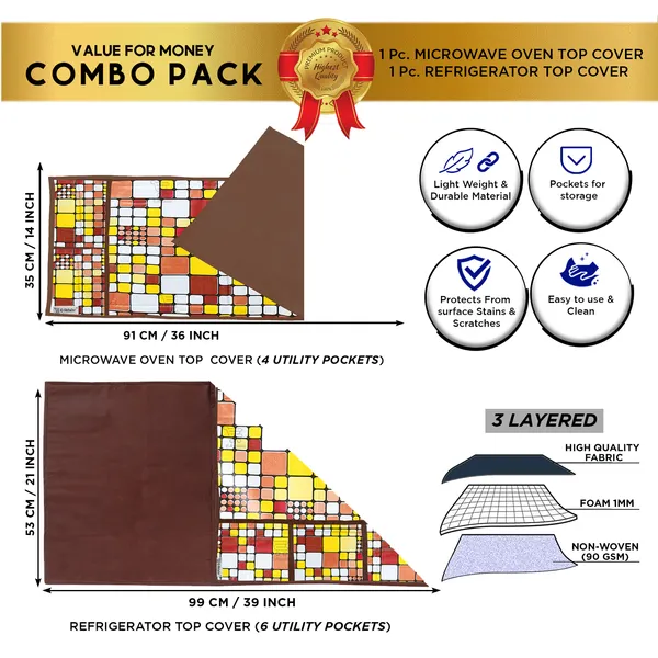 Appliances_Cover_Combo_Set_of_(1_Pc._Fridge_Top_Cover_+_1_Pc._Microwave_Oven_Top_Cover)