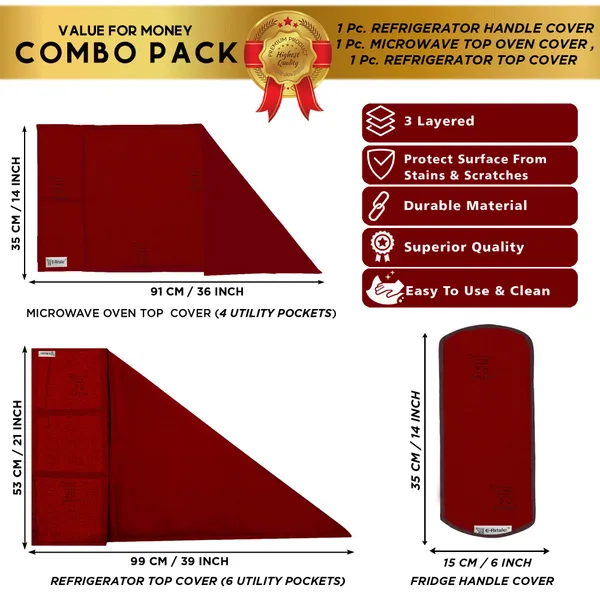 Appliance_Cover_Combo_Set_of_(1_Pc._Fridge_Top_Cover_+_1_Pc._Fridge_Handle_Cover_+_1_Pc._Microwave_Oven_Top_Cover)