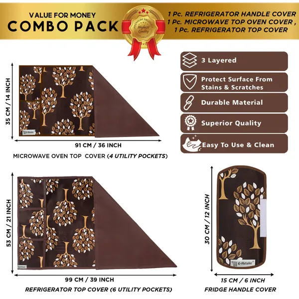 Appliance_Cover_Combo_Set_of_(1_Pc._Fridge_Top_Cover_+_1_Pc._Fridge_Handle_Cover_+_1_Pc._Microwave_Oven_Top_Cover)