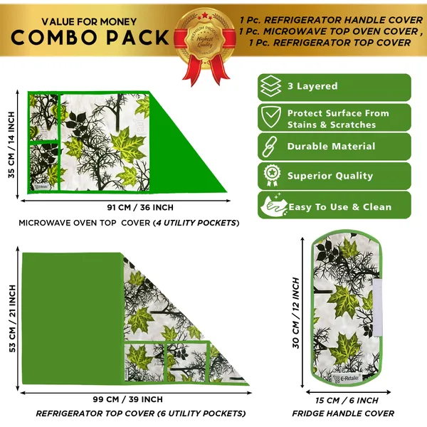 Appliance_Cover_Combo_Set_of_(1_Pc._Fridge_Top_Cover_+_1_Pc._Fridge_Handle_Cover_+_1_Pc._Microwave_Oven_Top_Cover)