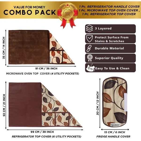 Appliance_Cover_Combo_Set_of_(1_Pc._Fridge_Top_Cover_+_1_Pc._Fridge_Handle_Cover_+_1_Pc._Microwave_Oven_Top_Cover)