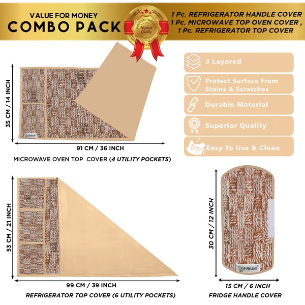 Appliance_Cover_Combo_Set_of_(1_Pc._Fridge_Top_Cover_+_1_Pc._Fridge_Handle_Cover_+_1_Pc._Microwave_Oven_Top_Cover)