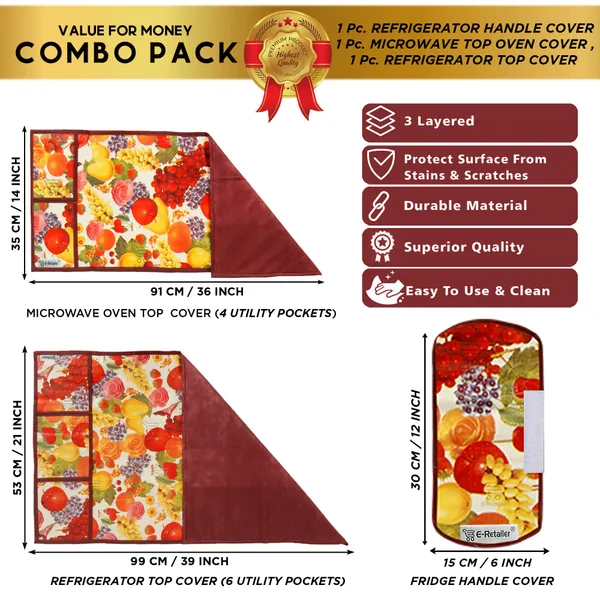 Appliance_Cover_Combo_Set_of_(1_Pc._Fridge_Top_Cover_+_1_Pc._Fridge_Handle_Cover_+_1_Pc._Microwave_Oven_Top_Cover)