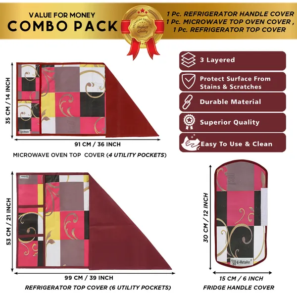 Appliance_Cover_Combo_Set_of_(1_Pc._Fridge_Top_Cover_+_1_Pc._Fridge_Handle_Cover_+_1_Pc._Microwave_Oven_Top_Cover)