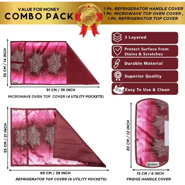 Appliance_Cover_Combo_Set_of_(1_Pc._Fridge_Top_Cover_+_1_Pc._Fridge_Handle_Cover_+_1_Pc._Microwave_Oven_Top_Cover)