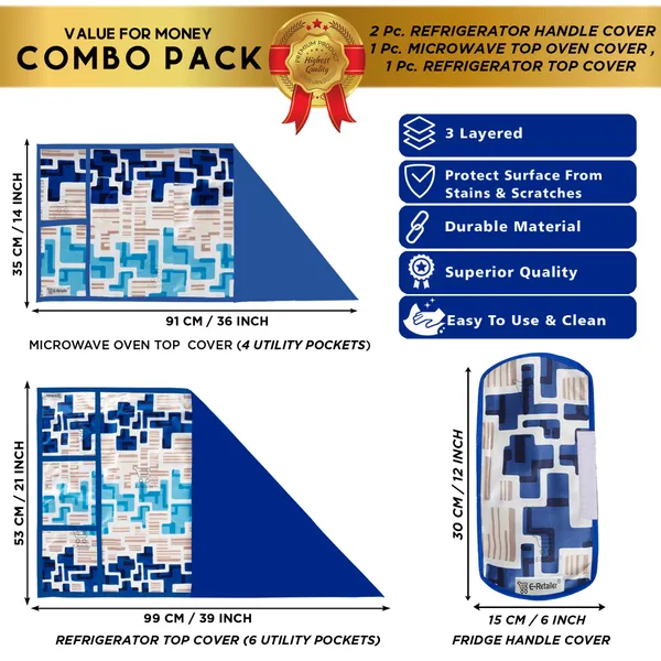 Appliance_Cover_Combo_Set_of_(1_Pc._Fridge_Top_Cover_+_2_Pcs._Fridge_Handle_Cover_+_1_Pc._Microwave_Oven_Top_Cover)