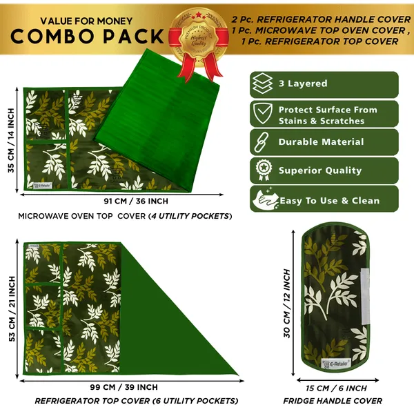 Appliance_Cover_Combo_Set_of_(1_Pc._Fridge_Top_Cover_+_2_Pcs._Fridge_Handle_Cover_+_1_Pc._Microwave_Oven_Top_Cover)