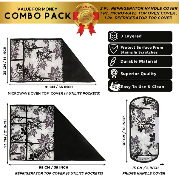 Appliance_Cover_Combo_Set_of_(1_Pc._Fridge_Top_Cover_+_2_Pcs._Fridge_Handle_Cover_+_1_Pc._Microwave_Oven_Top_Cover)