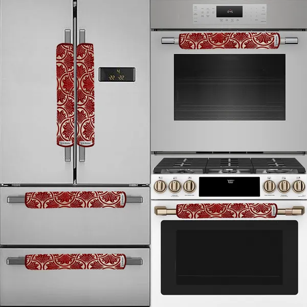 Appliance_Cover_Combo_Set_of_(1_Pc._Fridge_Top_Cover_+_3_Pcs._Fridge_Handle_Cover_+_1_Pc._Microwave_Oven_Top_Cover)