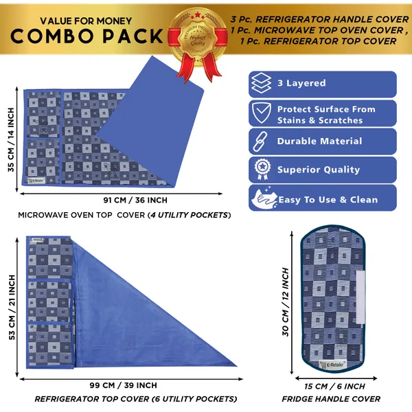 Appliance_Cover_Combo_Set_of_(1_Pc._Fridge_Top_Cover_+_3_Pcs._Fridge_Handle_Cover_+_1_Pc._Microwave_Oven_Top_Cover)