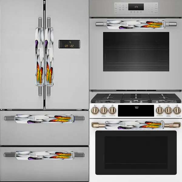Appliance_Cover_Combo_Set_of_(1_Pc._Fridge_Top_Cover_+_3_Pcs._Fridge_Handle_Cover_+_1_Pc._Microwave_Oven_Top_Cover)