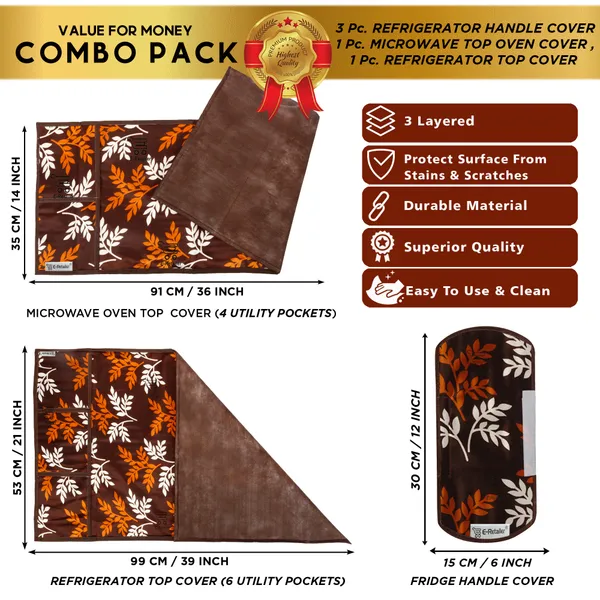 Appliance_Cover_Combo_Set_of_(1_Pc._Fridge_Top_Cover_+_3_Pcs._Fridge_Handle_Cover_+_1_Pc._Microwave_Oven_Top_Cover)