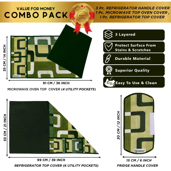 Appliance_Cover_Combo_Set_of_(1_Pc._Fridge_Top_Cover_+_3_Pcs._Fridge_Handle_Cover_+_1_Pc._Microwave_Oven_Top_Cover)