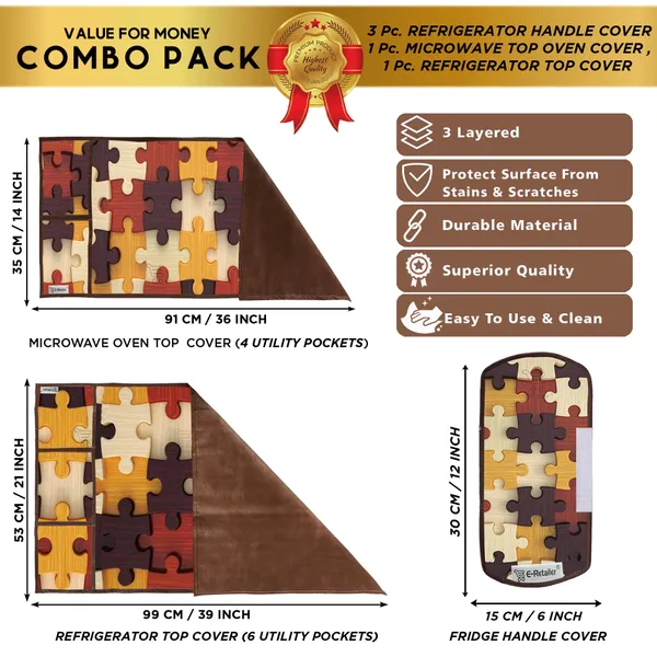Appliance_Cover_Combo_Set_of_(1_Pc._Fridge_Top_Cover_+_3_Pcs._Fridge_Handle_Cover_+_1_Pc._Microwave_Oven_Top_Cover)