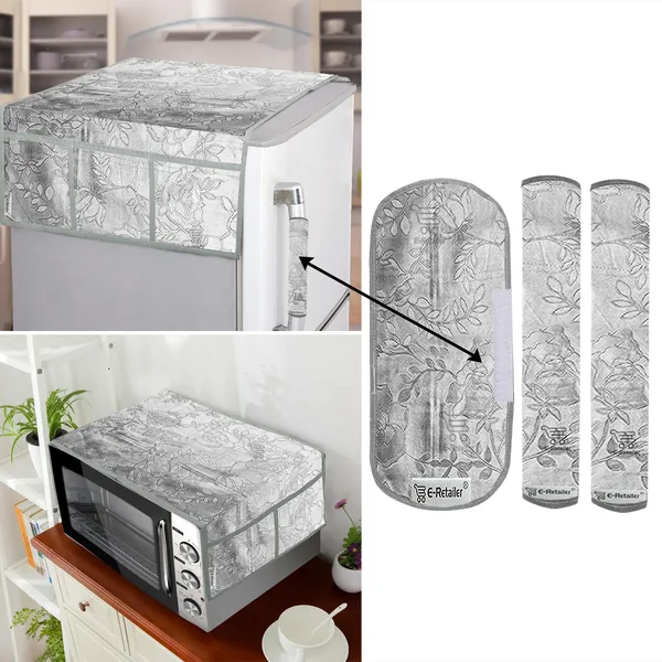 Appliance_Cover_Combo_Set_of_(1_Pc._Fridge_Top_Cover_+_3_Pcs._Fridge_Handle_Cover_+_1_Pc._Microwave_Oven_Top_Cover)
