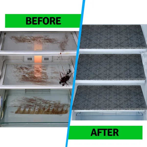 6_Pcs_Of_Cover_Multipurpose_Mats/Fridge_Mats/Refrigerator_Drawer_Mats_(Material-PP,_Color-Red,_Size-17.5X11.5_Inches)