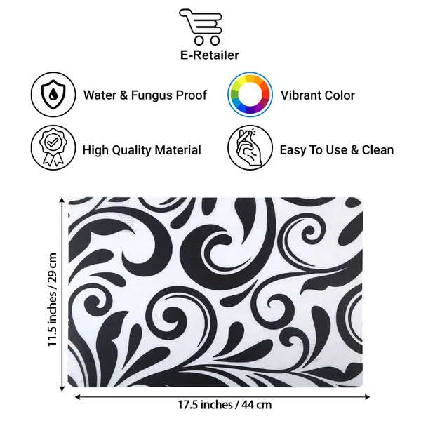 6_Pcs_Of_Cover_Multipurpose_Mats/Fridge_Mats/Refrigerator_Drawer_Mats_(Material-PP,_Color-Red,_Size-17.5X11.5_Inches)