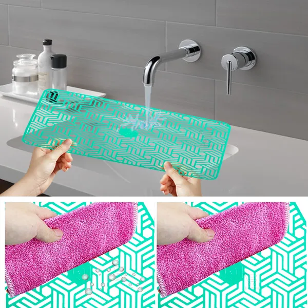 Multipurpose_Mats/Fridge_Mats/Refrigerator_Drawer_Mats_(Material-PP,_Color-Red,_Size-17.5X11.5_Inches)